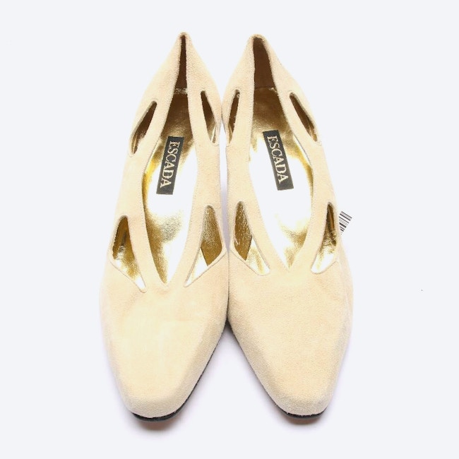 Image 2 of High Heels EUR 38.5 Beige in color White | Vite EnVogue