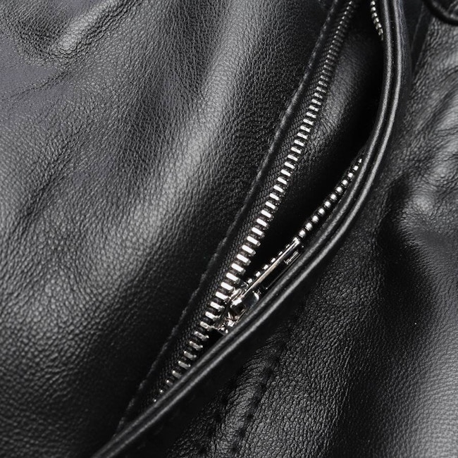 Image 4 of Leather Pants 34 Black in color Black | Vite EnVogue