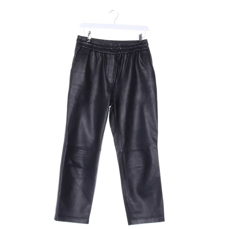 Image 1 of Leather Pants 34 Black in color Black | Vite EnVogue