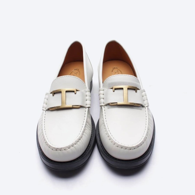 Image 2 of Loafers EUR 39.5 White in color White | Vite EnVogue