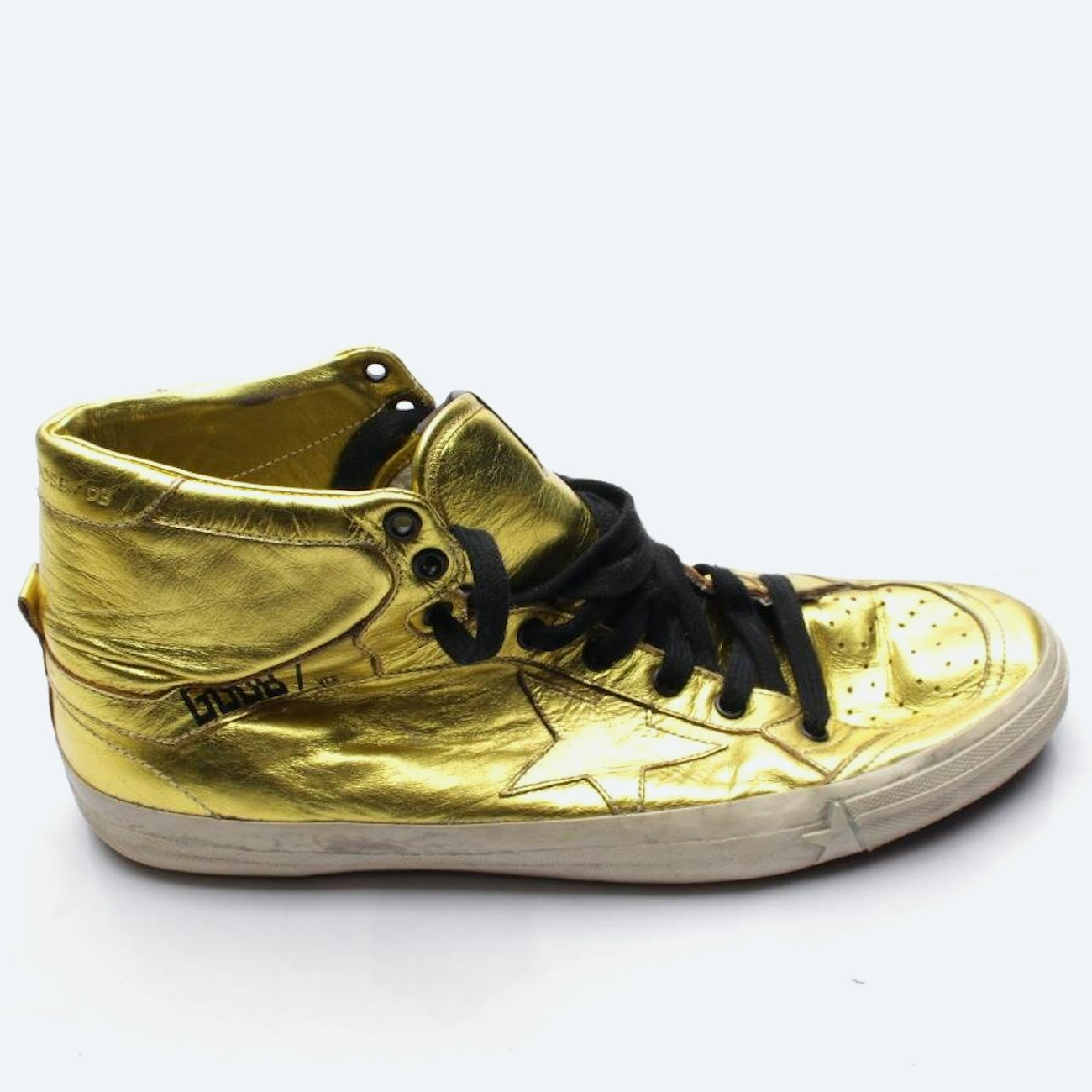 Image 1 of High-Top Sneakers EUR 45 Gold in color Metallic | Vite EnVogue