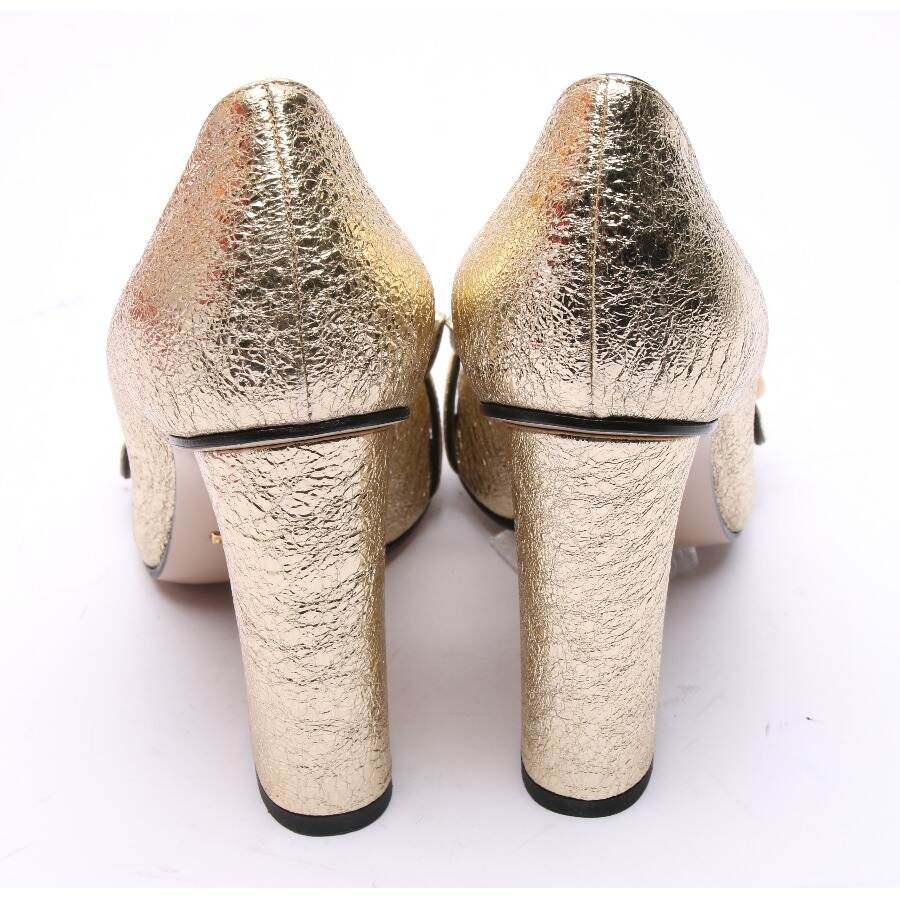 Image 3 of Marmont High Heels EUR 37 Gold in color Metallic | Vite EnVogue