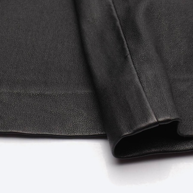 Image 3 of Leather Pants 48 Black in color Black | Vite EnVogue