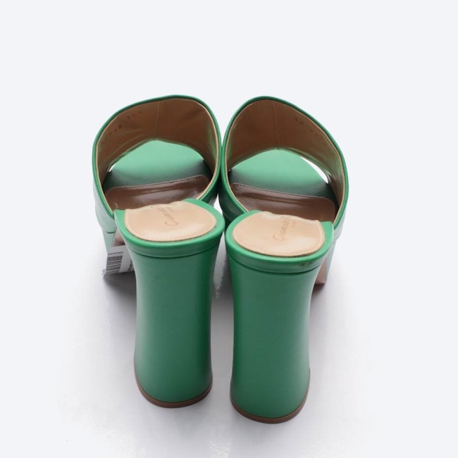 Image 3 of Heeled Sandals EUR 37 Green in color Green | Vite EnVogue