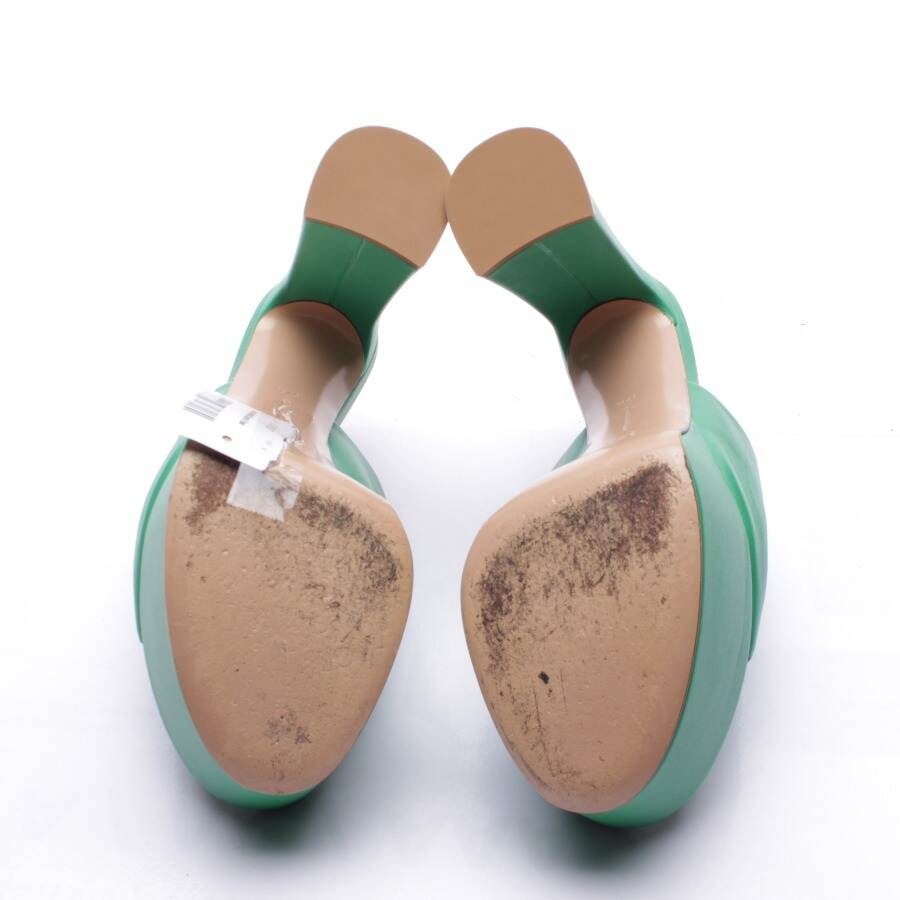 Image 4 of Heeled Sandals EUR 37 Green in color Green | Vite EnVogue
