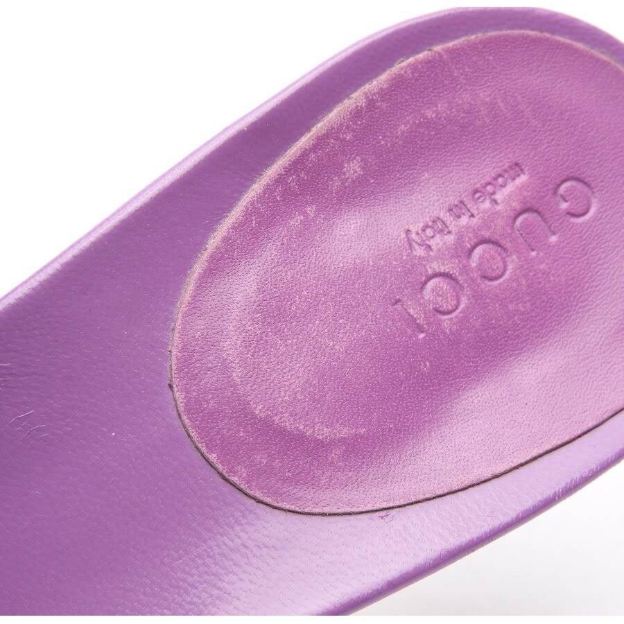 Image 6 of Heeled Sandals EUR 40.5 Purple in color Purple | Vite EnVogue