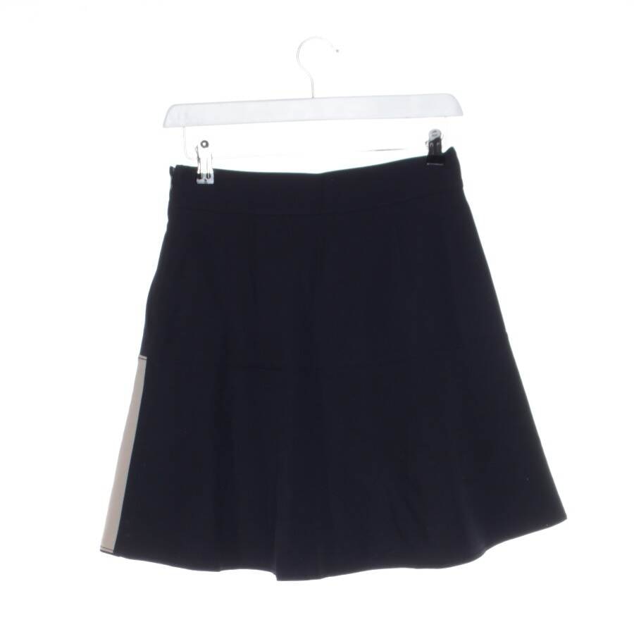 Image 2 of Skirt 34 Black in color Black | Vite EnVogue