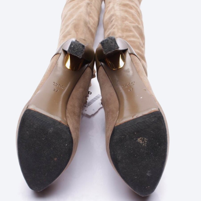 Image 4 of Overknee Boots EUR 37 Brown in color Brown | Vite EnVogue