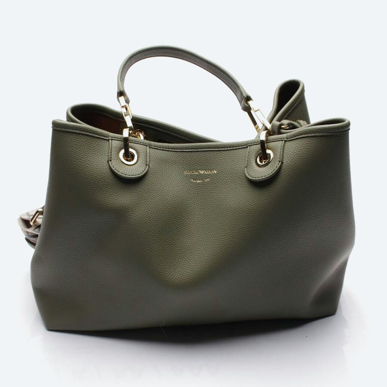 Image 1 of Handbag Olive Green in color Green | Vite EnVogue
