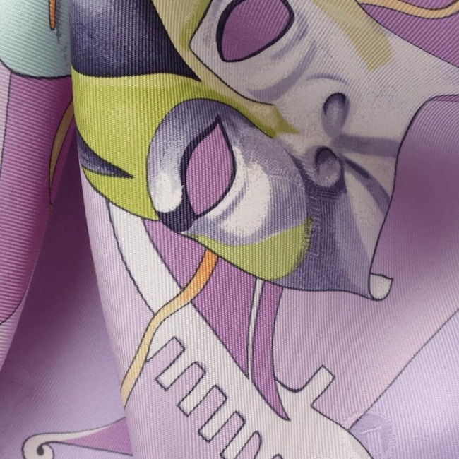 Image 2 of Silk Scarf Multicolored in color Multicolored | Vite EnVogue