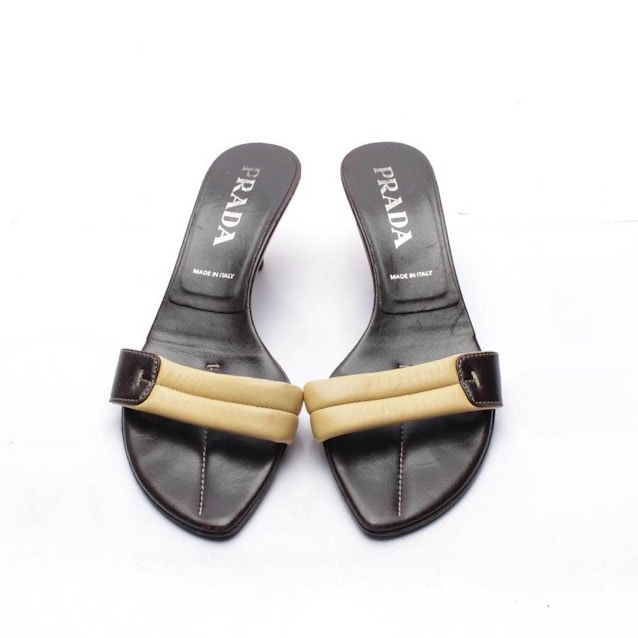 Heeled Sandals EUR 37 Brown | Vite EnVogue