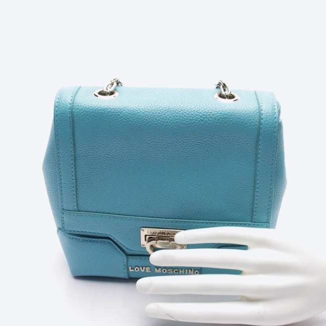 Image 4 of Crossbody Bag Turquoise in color Blue | Vite EnVogue