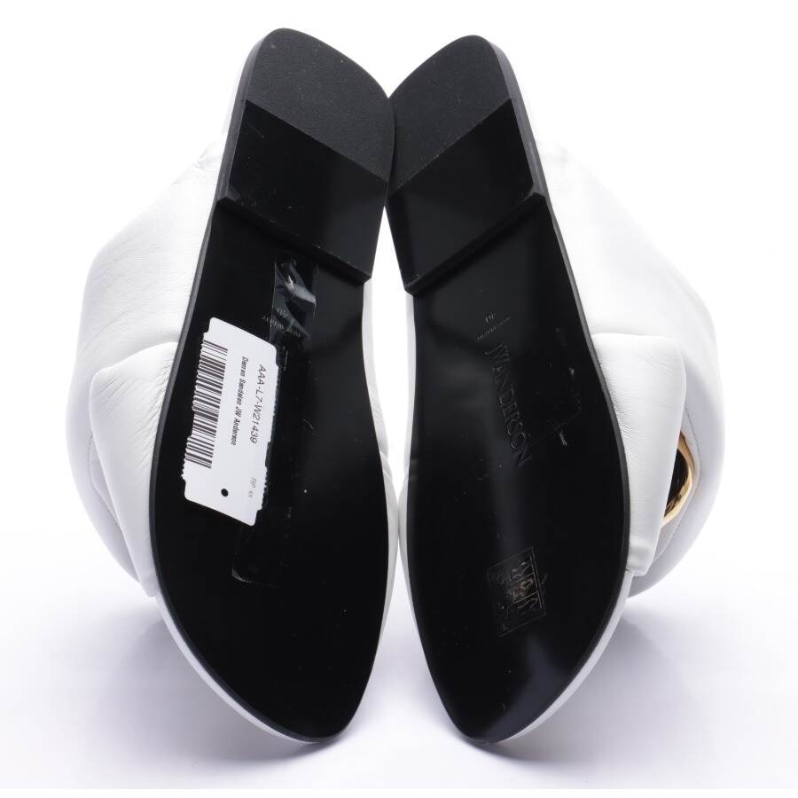 Image 4 of Sandals EUR 40 White in color White | Vite EnVogue