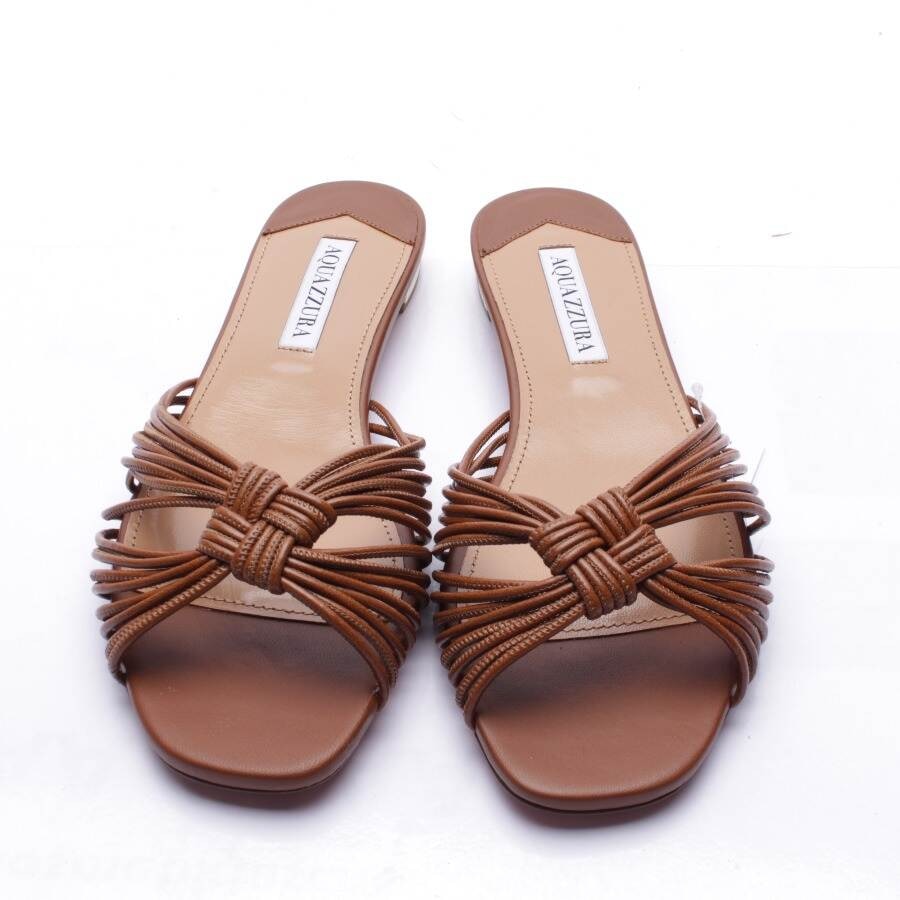 Image 2 of Sandals EUR 37.5 Brown in color Brown | Vite EnVogue