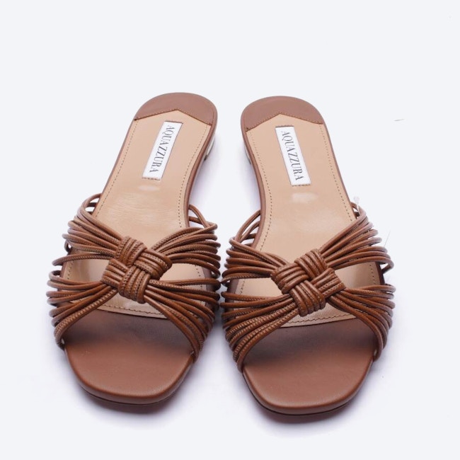 Image 2 of Sandals EUR 37.5 Brown in color Brown | Vite EnVogue