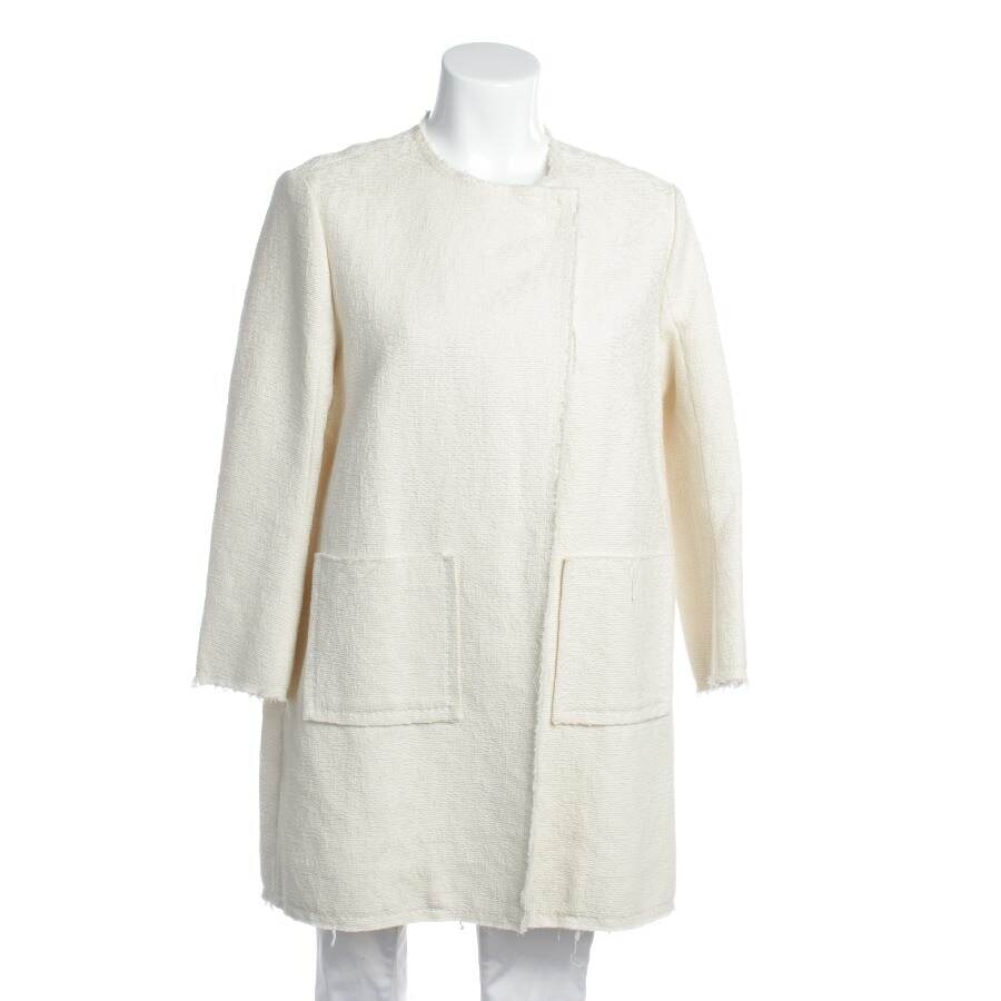 Image 1 of Summer Coat 38 Beige in color White | Vite EnVogue