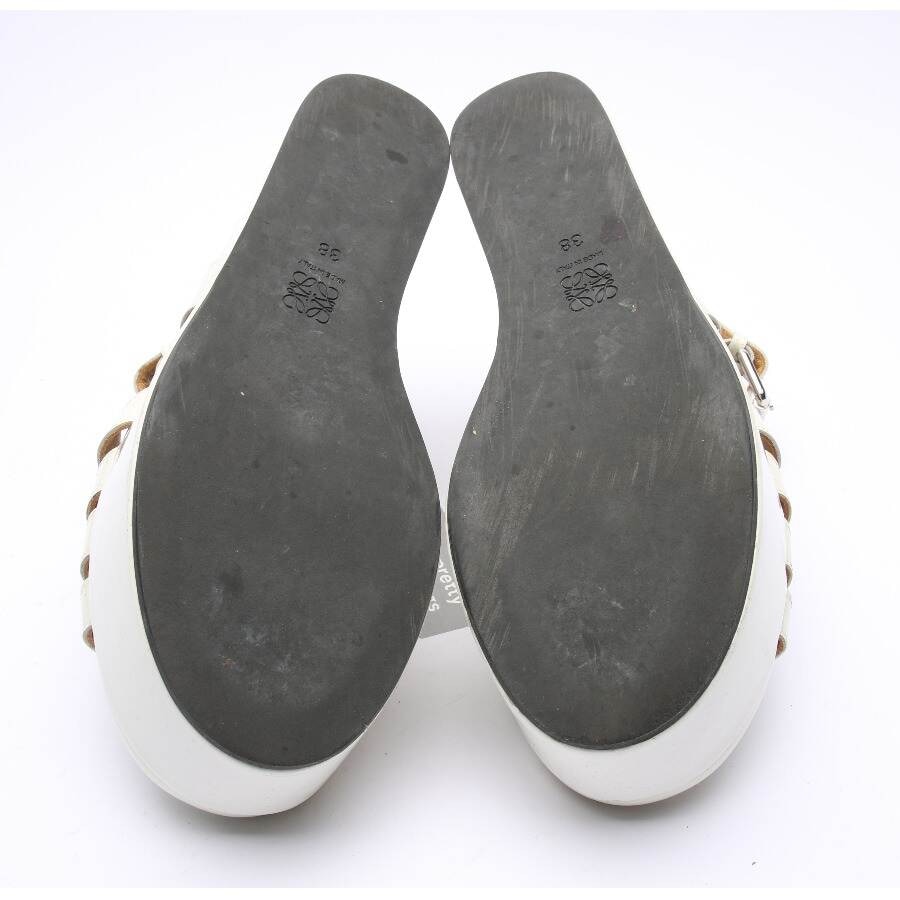 Image 4 of Platform Sandals EUR 36 Beige in color White | Vite EnVogue