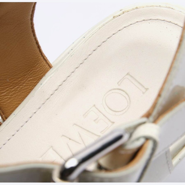 Image 6 of Platform Sandals EUR 36 Beige in color White | Vite EnVogue