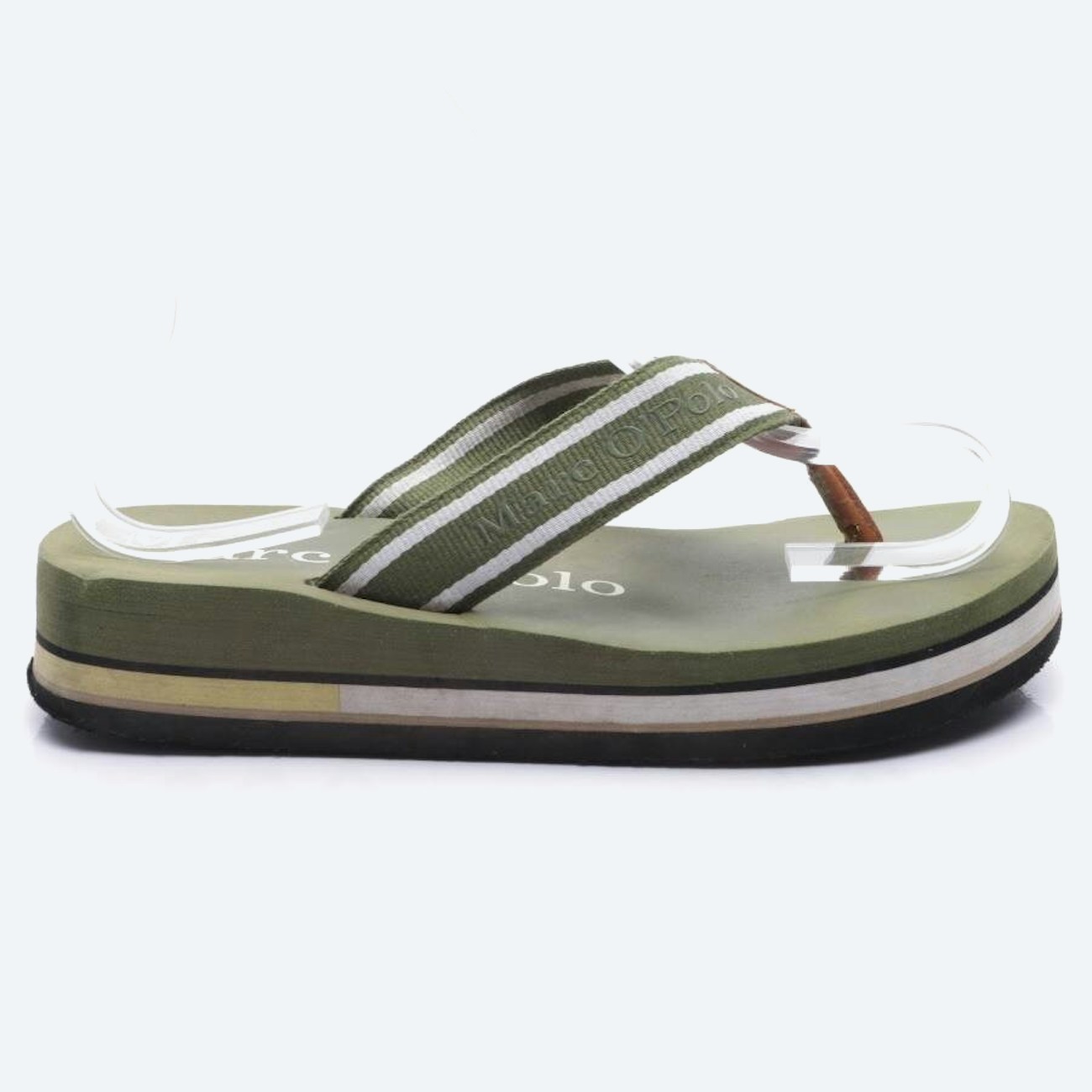 Image 1 of Sandals EUR 39 Green in color Green | Vite EnVogue