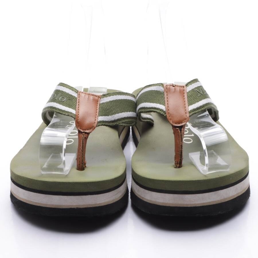 Image 2 of Sandals EUR 39 Green in color Green | Vite EnVogue