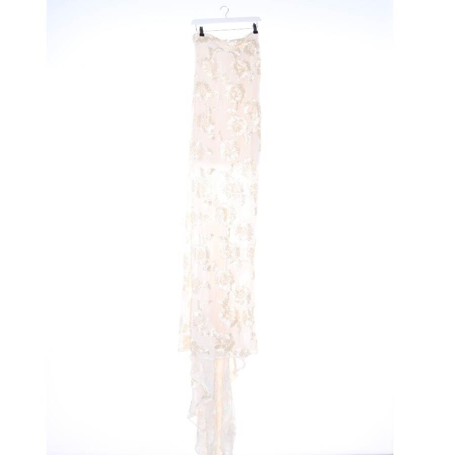 Image 1 of Evening Gown 40 Beige in color White | Vite EnVogue