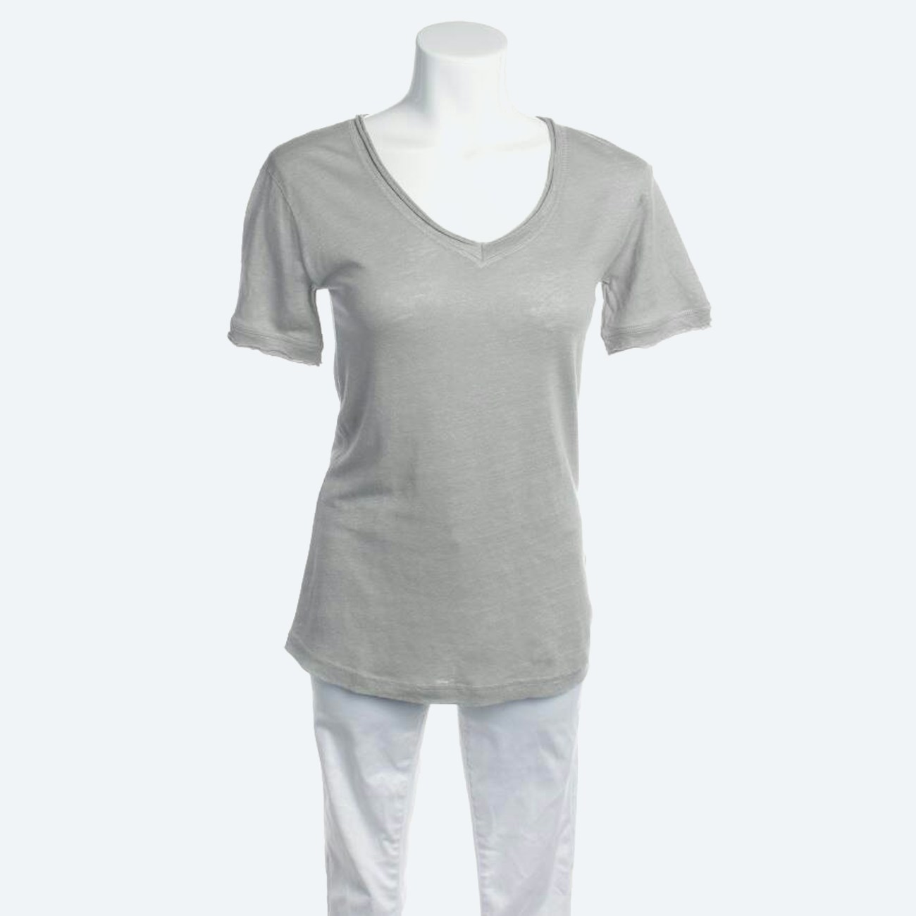 Image 1 of Linen Shirt XS Gray in color Gray | Vite EnVogue
