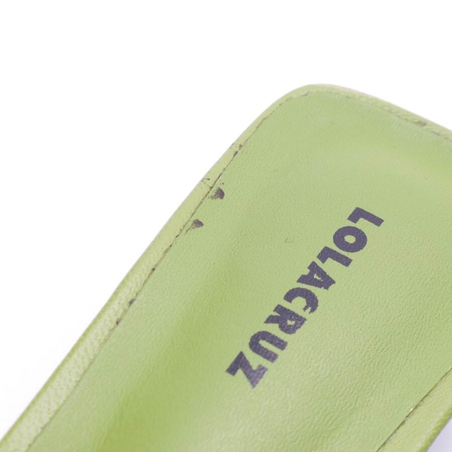 Image 7 of Heeled Sandals EUR 40 Green in color Green | Vite EnVogue