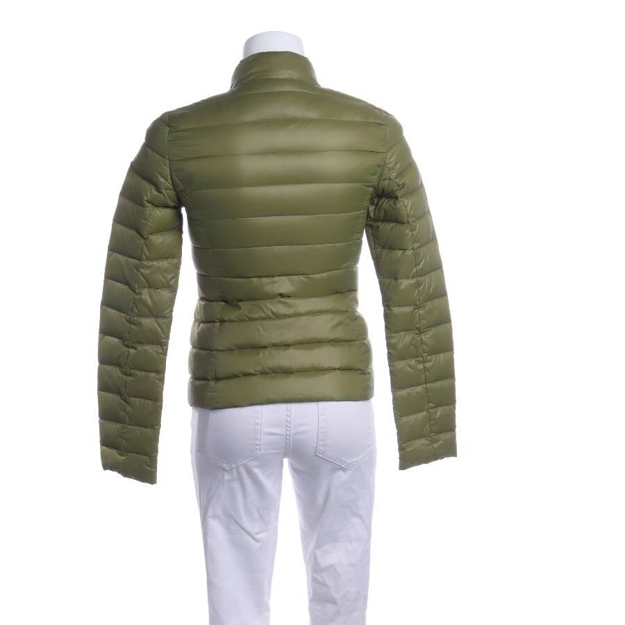 Image 2 of Quilted Jacket 32 Olive Green in color Green | Vite EnVogue