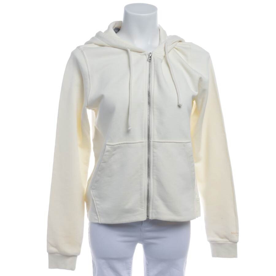 Image 1 of Sweat Jacket M Cream in color White | Vite EnVogue