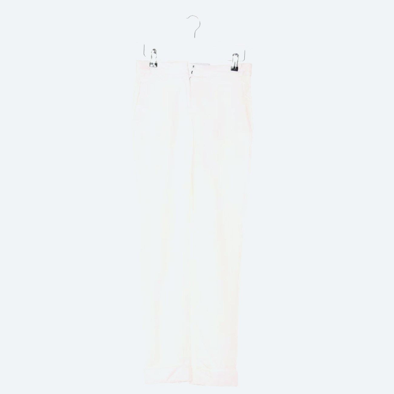 Image 1 of Wool Pants W38 Cream in color White | Vite EnVogue