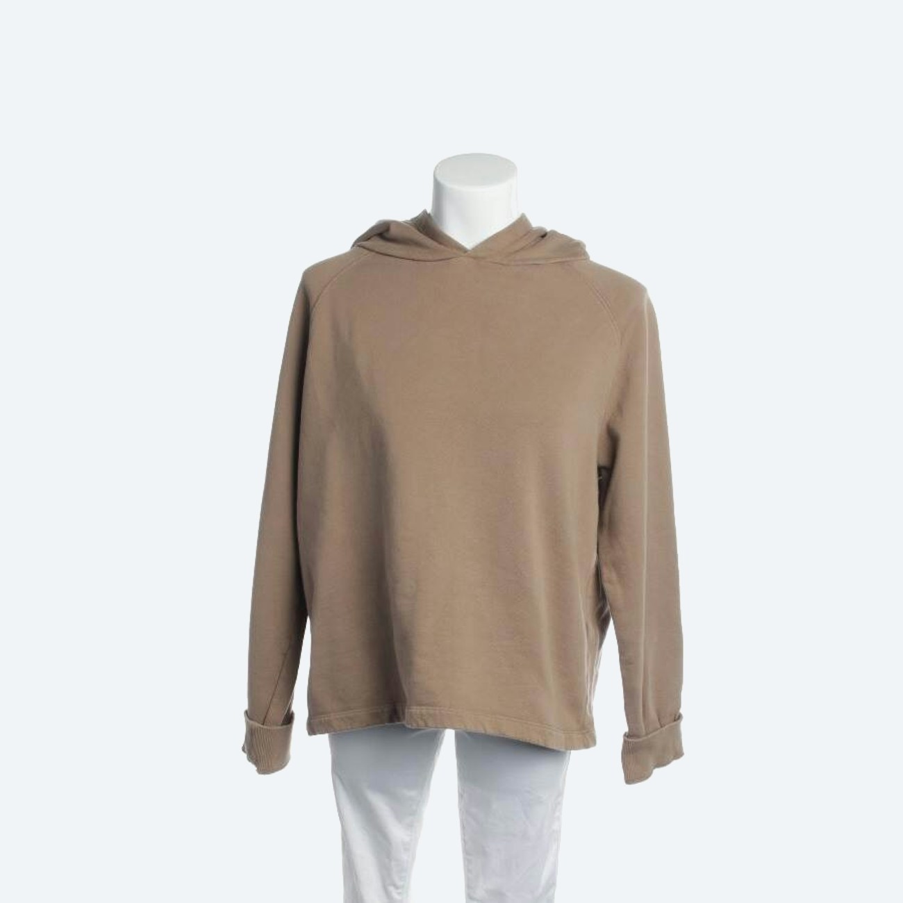 Image 1 of Hooded Sweatshirt S Light Brown in color Brown | Vite EnVogue