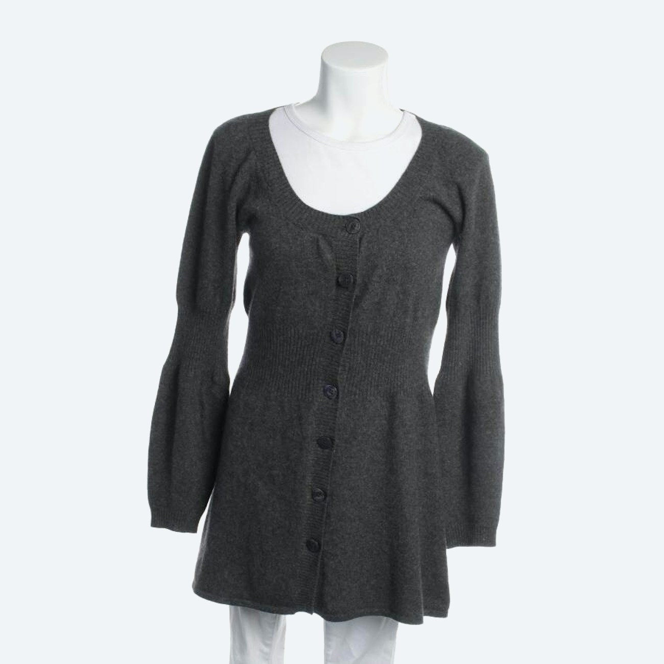 Image 1 of Cashmere Cardigan 34 Gray in color Gray | Vite EnVogue