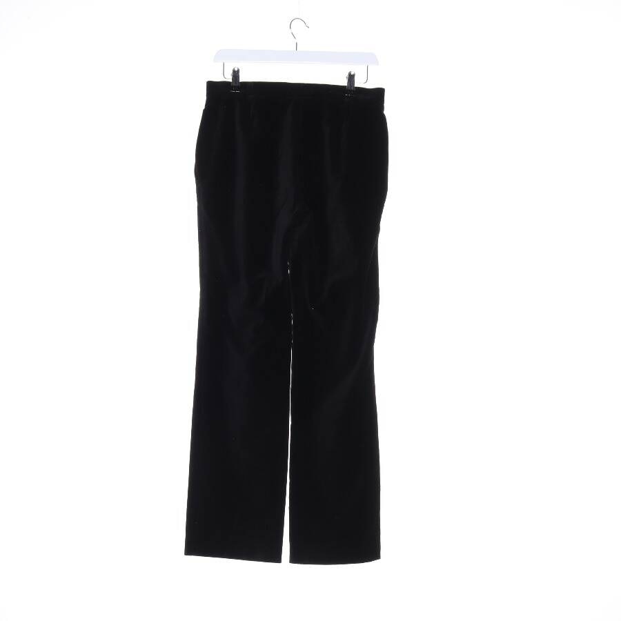 Image 2 of Velvet Pants 36 Black in color Black | Vite EnVogue