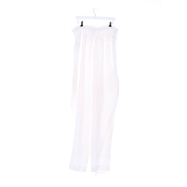 Linen Jumpsuit 38 White | Vite EnVogue