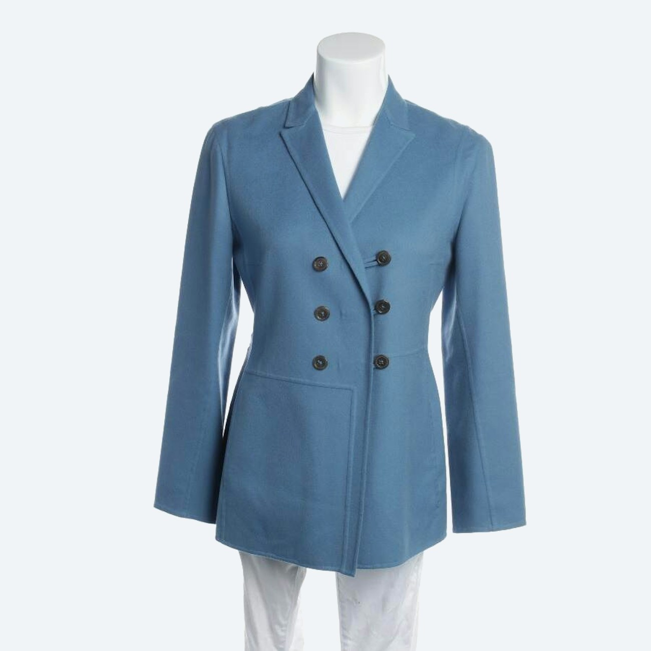 Image 1 of Cashmere Jacket 38 Light Blue in color Blue | Vite EnVogue