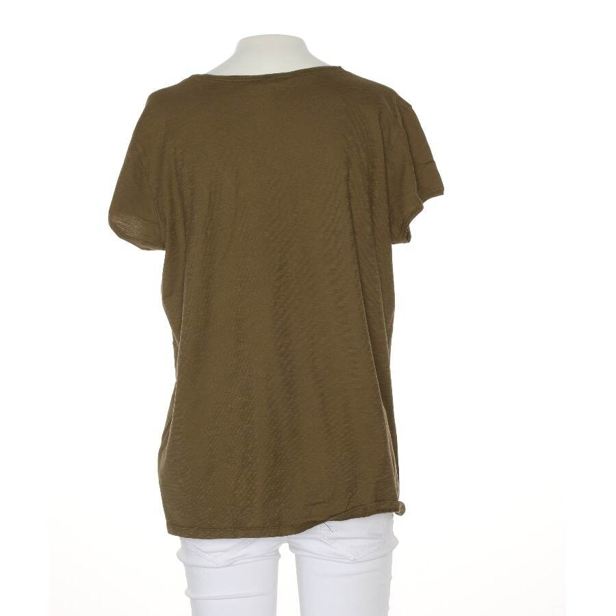 Image 2 of Shirt L Olive Green in color Green | Vite EnVogue