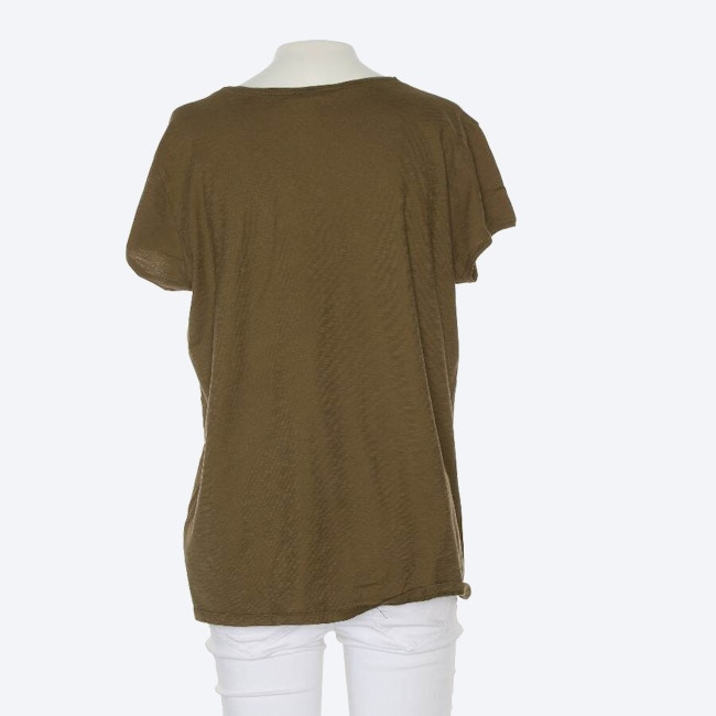 Image 2 of Shirt L Olive Green in color Green | Vite EnVogue