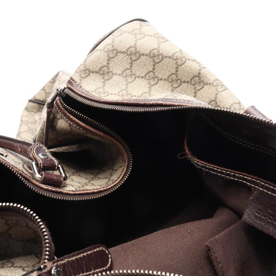 Image 5 of Travel Bag Dark Brown in color Brown | Vite EnVogue