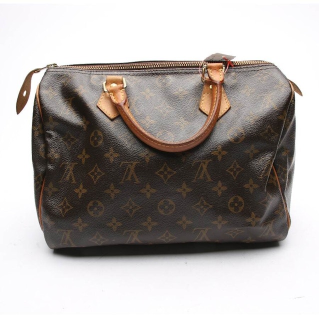 Speedy 30 Monogram Canvas Handtasche Dunkelbraun | Vite EnVogue