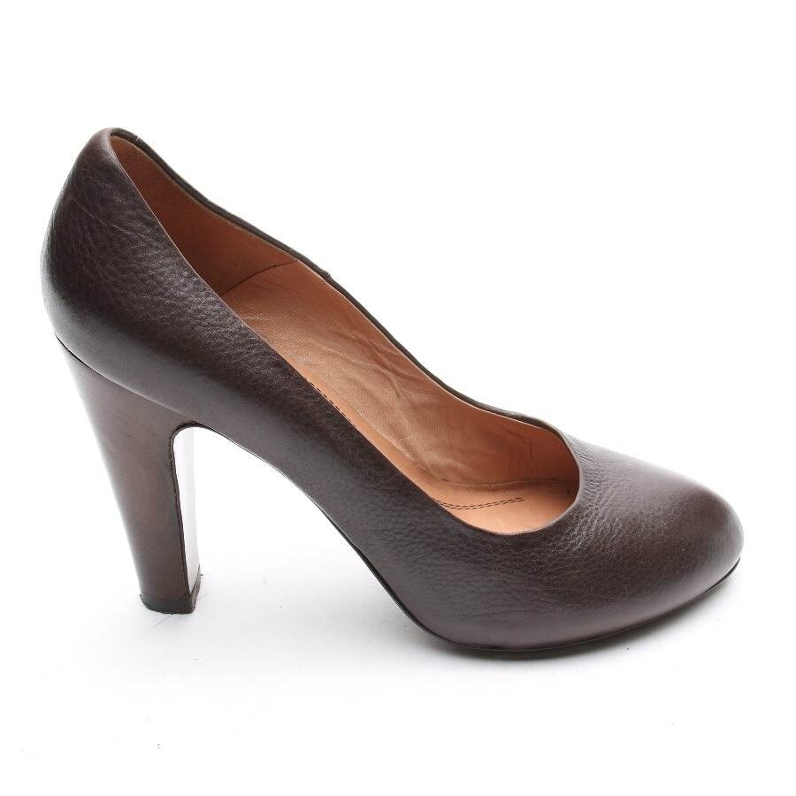 Image 1 of High Heels EUR 37 Dark Brown in color Brown | Vite EnVogue