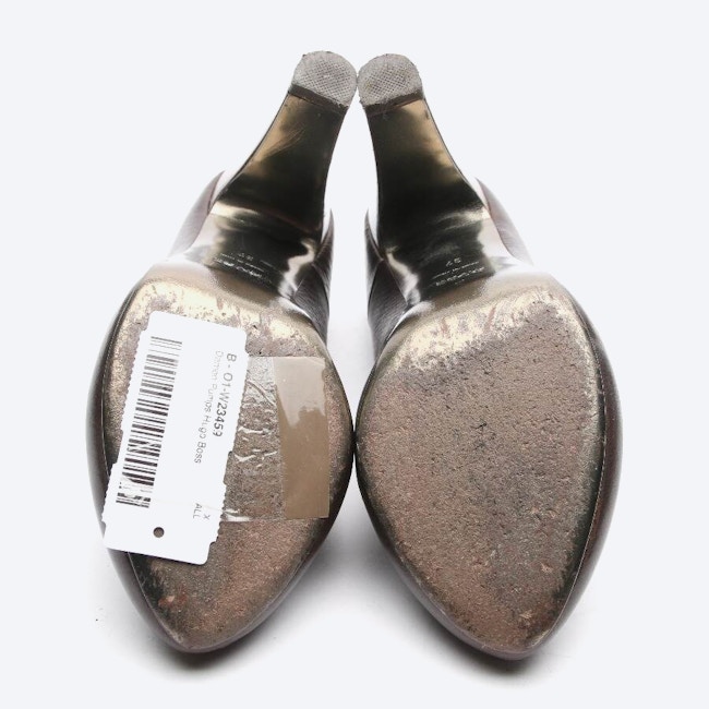 Image 4 of High Heels EUR 37 Dark Brown in color Brown | Vite EnVogue