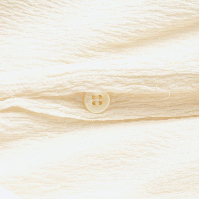Image 3 of Silk Shirt 38 Cream in color White | Vite EnVogue