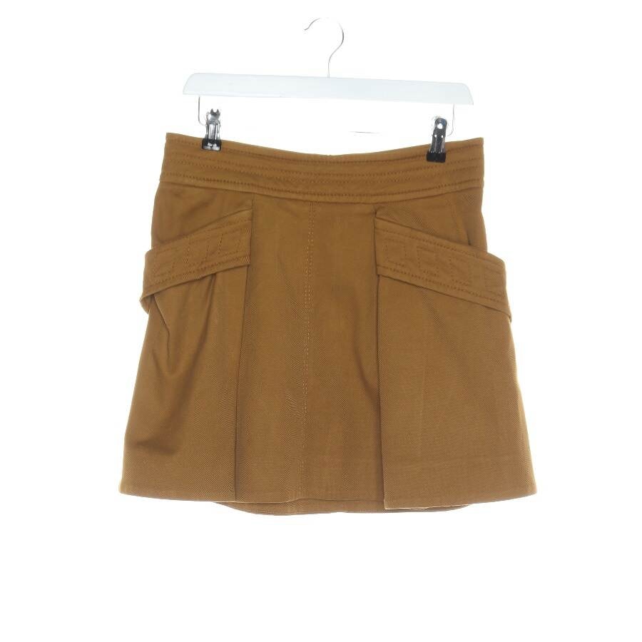 Image 1 of Skirt 38 Mustard Yellow in color Yellow | Vite EnVogue