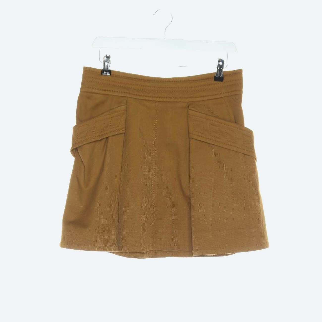 Image 1 of Skirt 38 Mustard Yellow in color Yellow | Vite EnVogue