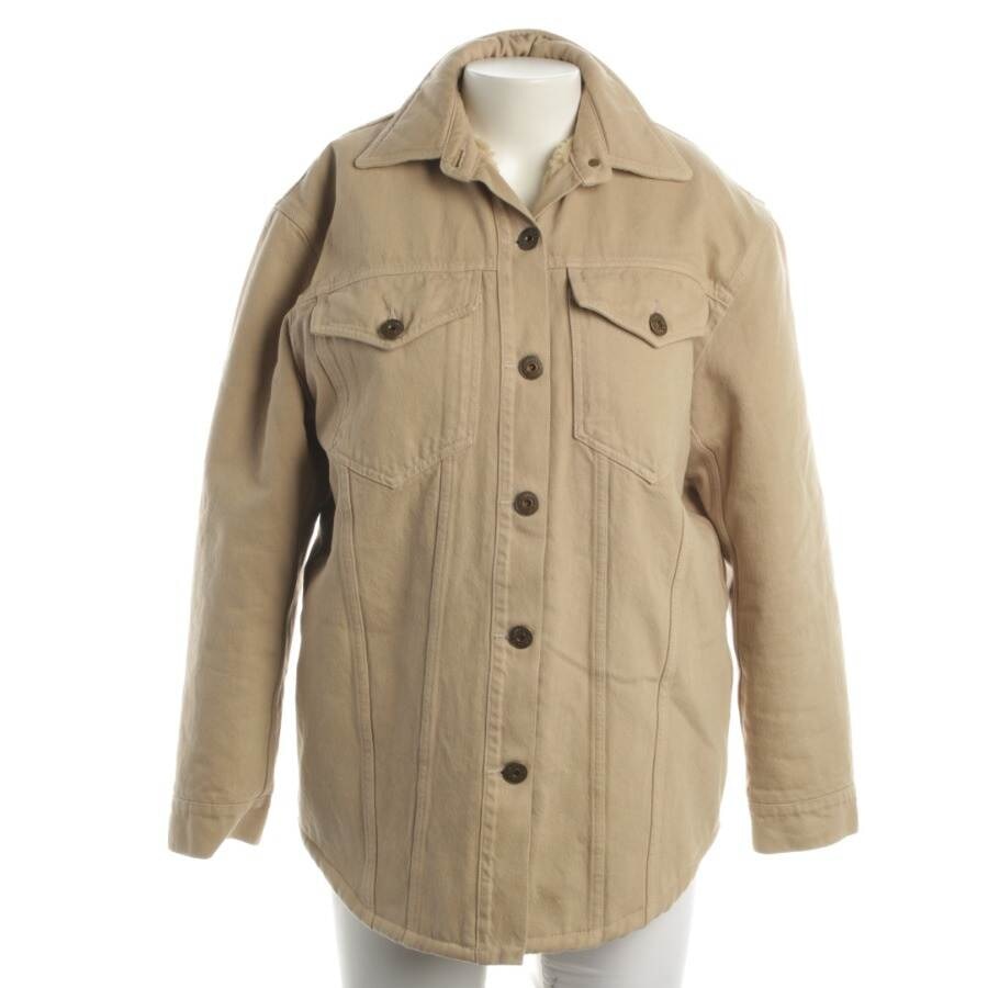 Image 1 of Winter Jacket XS Beige in color White | Vite EnVogue