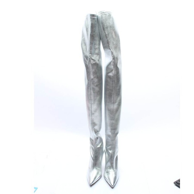 Overknee Boots EUR 35.5 Silver | Vite EnVogue