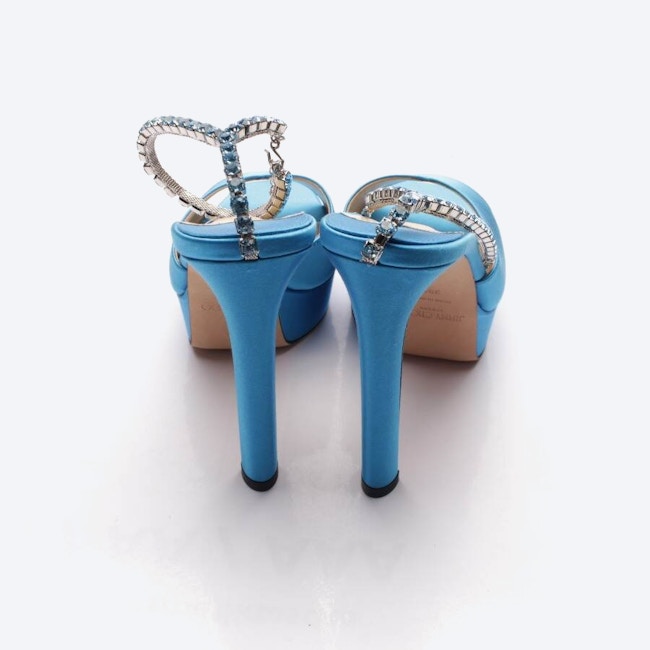 Image 3 of Heeled Sandals EUR 39.5 Blue in color Blue | Vite EnVogue