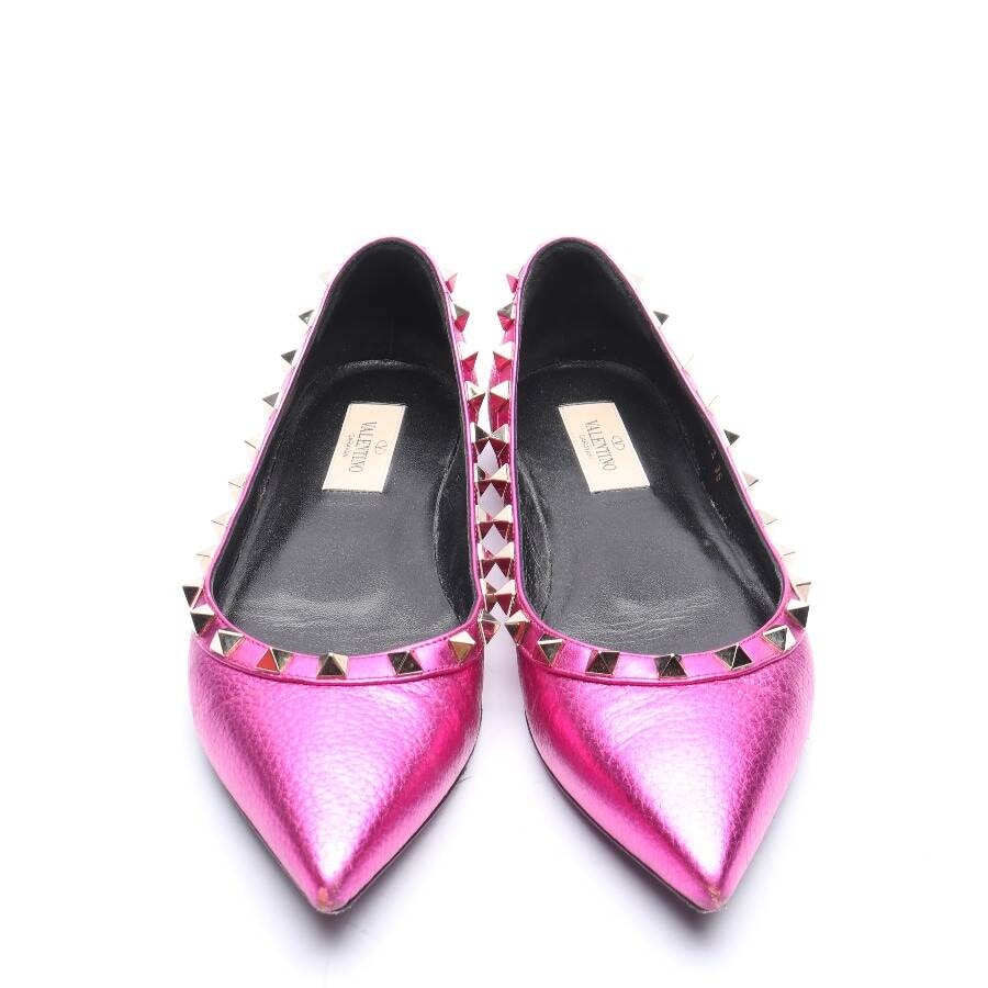 Image 2 of Rockstud Ballet Flats EUR 36 Fuchsia in color Pink | Vite EnVogue