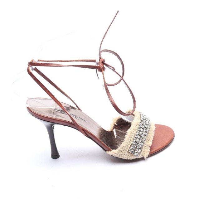 Image 1 of Heeled Sandals EUR 37 Brown | Vite EnVogue