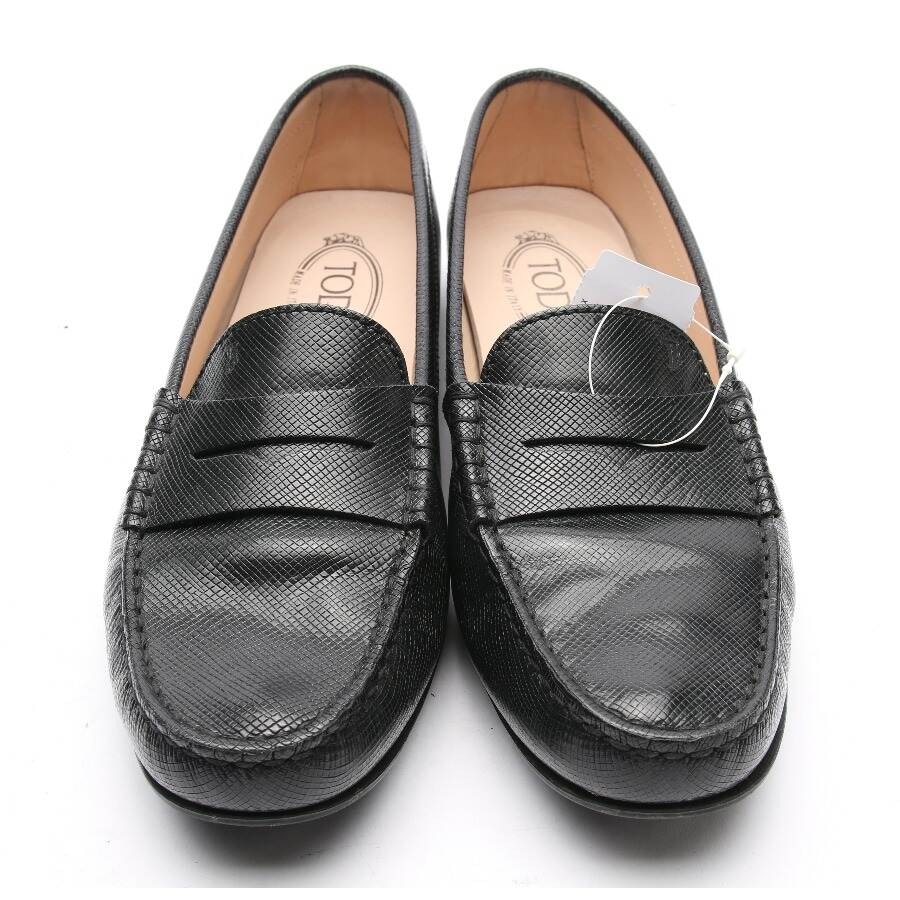 Image 2 of Gommino Loafers EUR 40.5 Black in color Black | Vite EnVogue